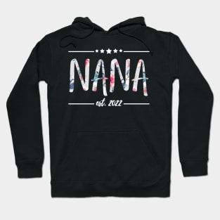 Nana Est 2022, floral Print Hoodie